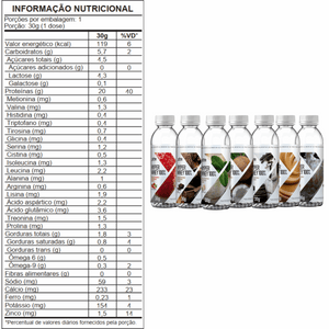 14 Garrafinhas Hyper Whey 100% Xtr - Formato inteligente : 2 Sabores de cada - Trincou Supplements