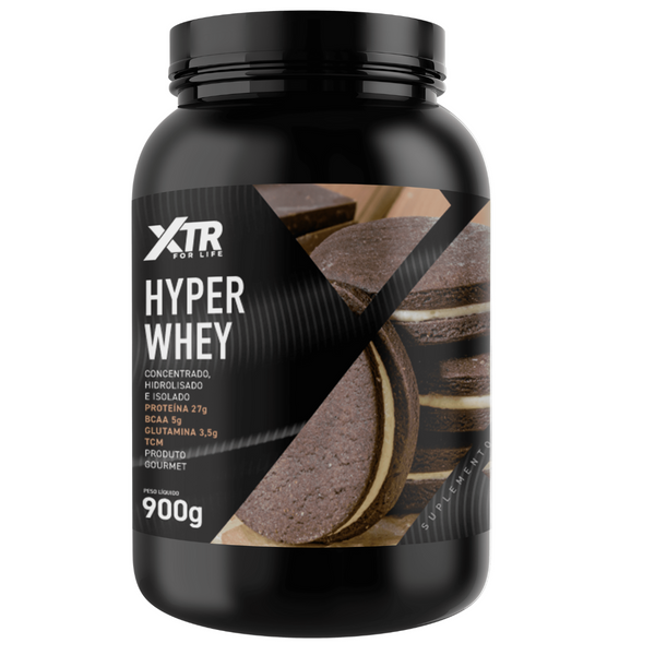 Hyper Whey Stevia  Xtr 3w Concentrado Isolado Hidrolisado Premium