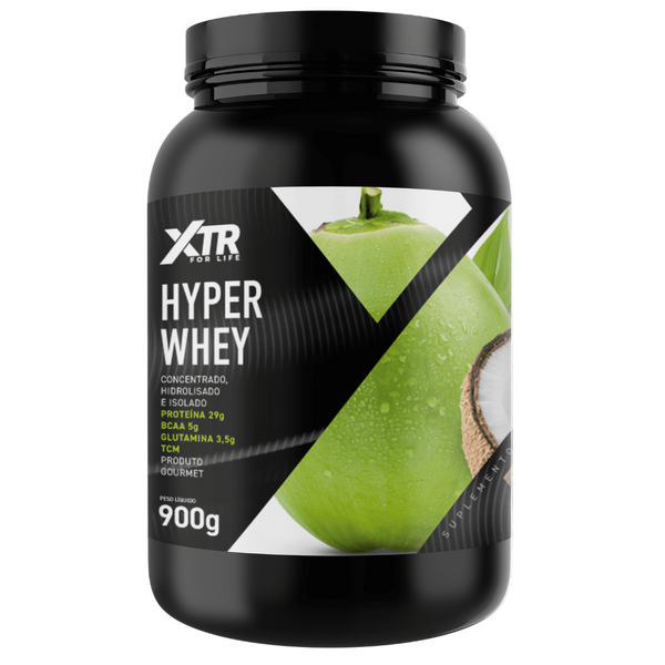 Hyper Whey Stevia  Xtr 3w Concentrado Isolado Hidrolisado Premium