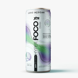 Energético Hyper Foco XTR For Life 269ml Zero Açúcar Com Cafeína e Vitaminas B