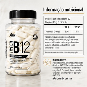 Vitamina B12 Metilcobalamina Hyper B12 Xtr For Life 60