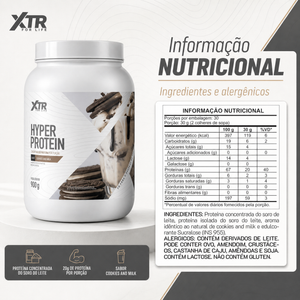 Hyper Protein WHEY 100% CONCENTRADO 900g