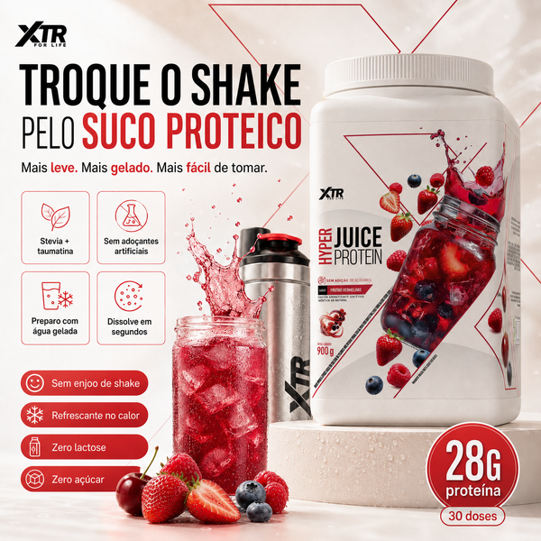 Hyper Juice Protein - Proteína Isolada Low Carb 900g XTR For Life