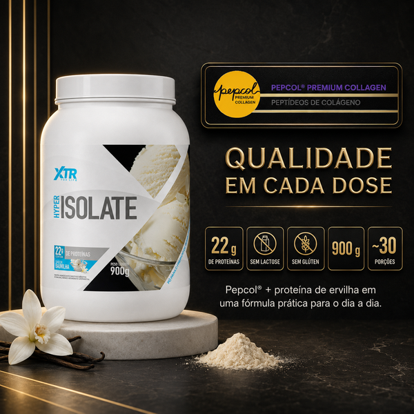 HYPER ISOLATE  PROTEIN 900g ZERO LACTOSE + COLÁGENO PEPCOL