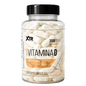 Vitamina D3 2000 UI Colecalciferol 60 Caps + Imunidade e Ossos Fortes