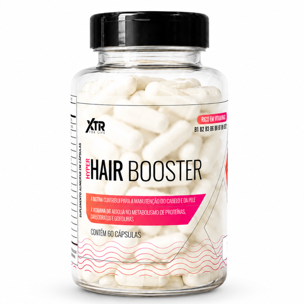 Biotina Suplemento Para Cabelo Pele e Unhas Hair Booster Zinco 60caps