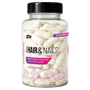 Vitaminas Para Cabelo Pele Unhas Biotina Zinco  Hair Nails 60 Caps