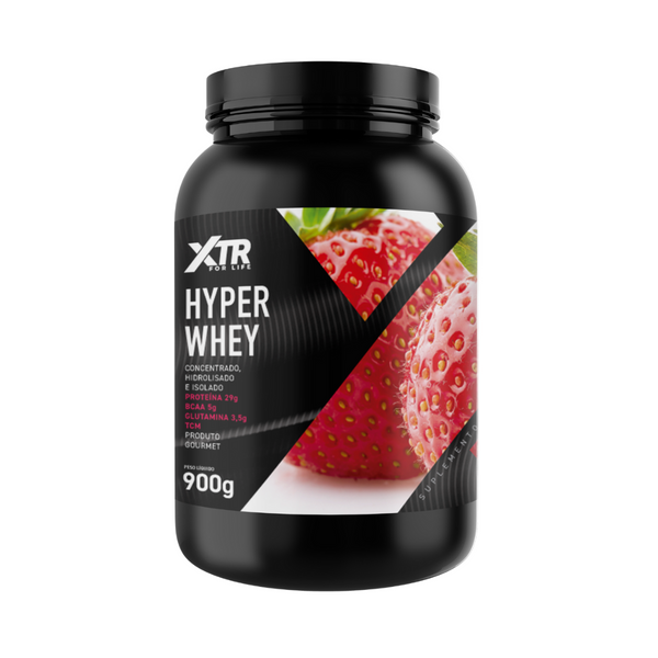 Hyper Whey Stevia  Xtr 3w Concentrado Isolado Hidrolisado Premium
