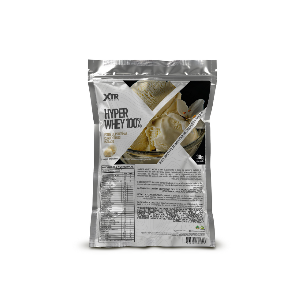Sache 30g Hyper Whey 100% – Proteína Concentrada e Isolada