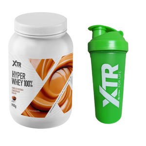 Hyper Whey Protein Concentrado e Isolado 900g+ Coqueteleira Grátis