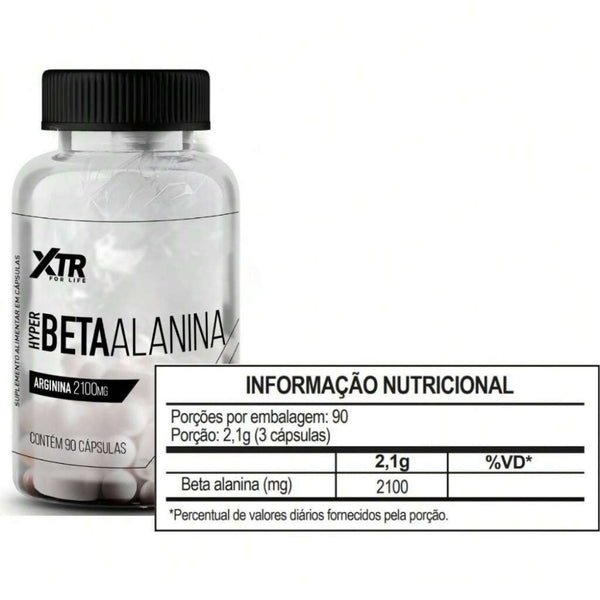HYPER BETA ALANINA 100% 90 CÁPSULAS