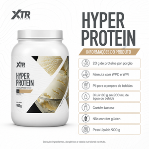 Hyper Protein WHEY 100% CONCENTRADO 900g