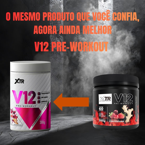 PRÉ-TREINO V12 WARKOUT 300G XTR