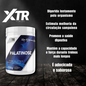 PALATINOSE BAIXO ÍNDICE GLICÊMICO 300g XTR ZERO GLÚTEN SABOR WITHOUT FLAVOR