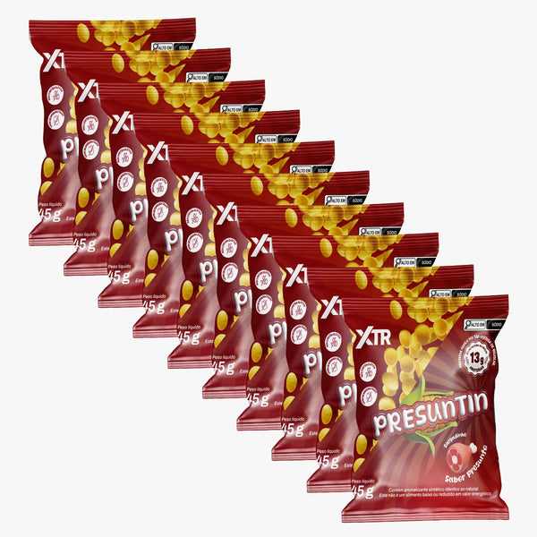 Salgadinhos Proteicos XTR 45g Sem Glúten e Alto em Proteína