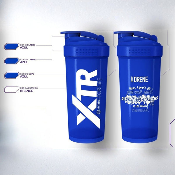 COQUETELEIRA / SHAKER ACADEMIA - 600ml - XTR LABS