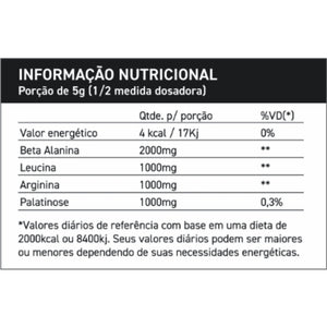 HYPER BETA ALANINE + LIMÃO 300g - XTR