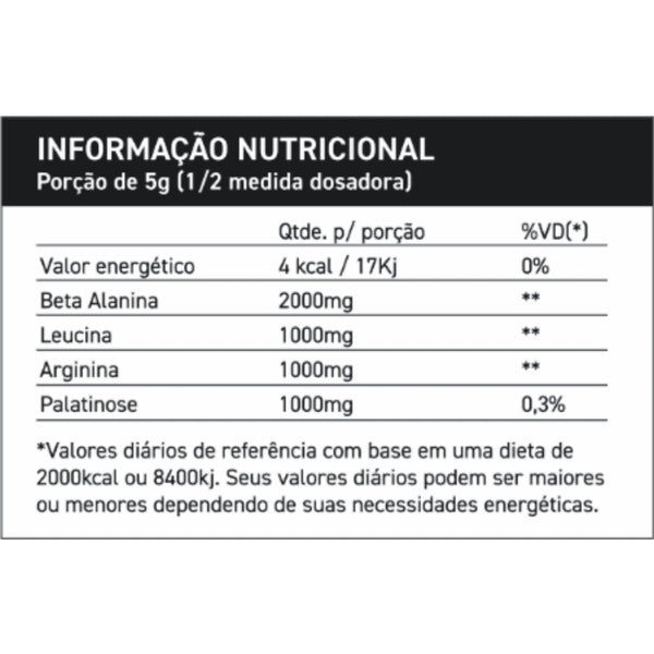 HYPER BETA ALANINE + LIMÃO 300g - XTR