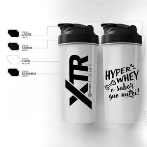 COQUETELEIRA / SHAKER ACADEMIA - 600ml - XTR LABS