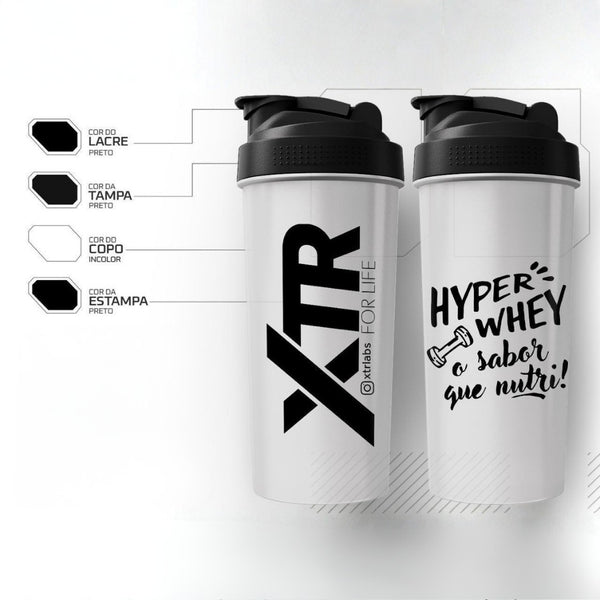 COQUETELEIRA / SHAKER ACADEMIA - 600ml - XTR LABS