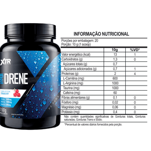 Combo Queimador De Gordura Hyper Drene + Hyper Slim - Xtr Sabor Cranberry - Trincou Supplements