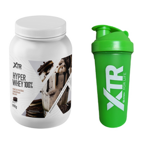 Hyper Whey Protein Concentrado e Isolado 900g+ Coqueteleira Grátis