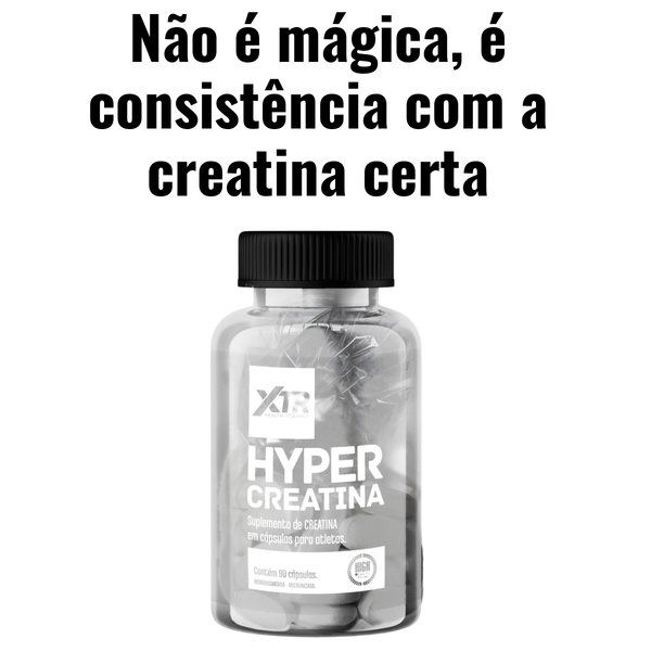Creatina em Cápsulas – Hyper Creatine 90 caps com Alta Absorção - Trincou Supplements