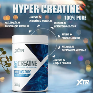HYPER CREATINE 300g 100% PURE - XTR