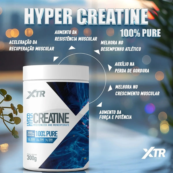 HYPER CREATINE 300g 100% PURE - XTR