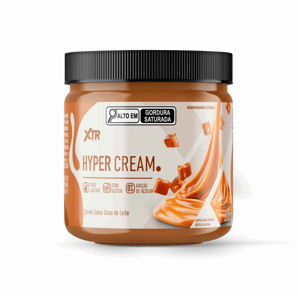 Creme De Avelã Xtr Zero Açúcar Glúten E Lactose 200g - Trincou Supplements