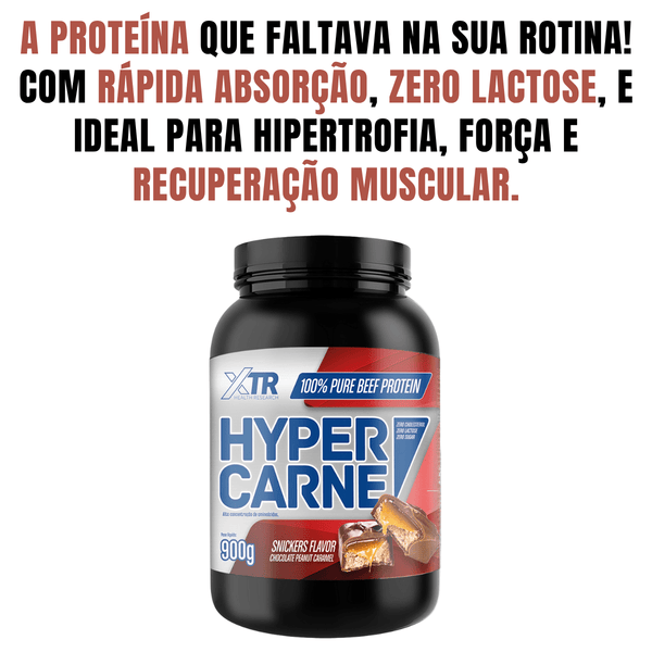 Ganhe +35 g de Proteína Rápida Hoje – Hyper Carne 900 g Sem Lactose - Trincou Supplements