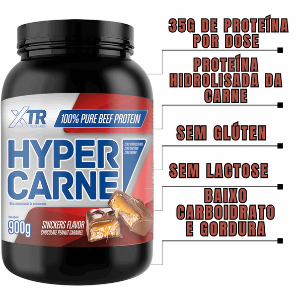 Ganhe +35 g de Proteína Rápida Hoje – Hyper Carne 900 g Sem Lactose - Trincou Supplements