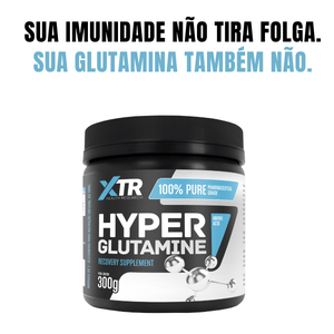 Glutamina Xtr 100% Pura 300g Potente E Segura - Trincou Supplements