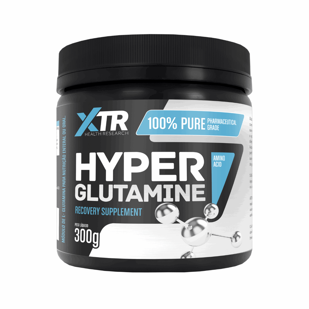 Glutamina Xtr 100% Pura 300g Potente E Segura - Trincou Supplements