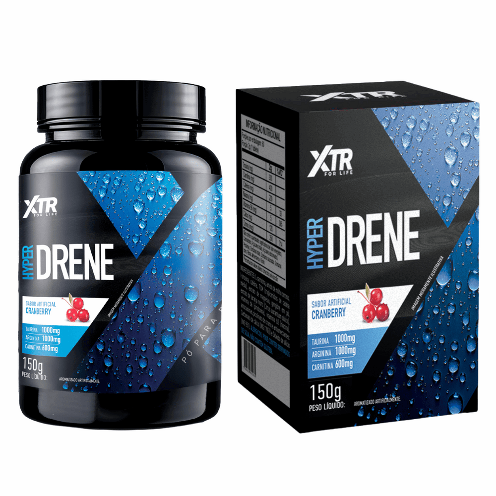 Hyper Drene Xtr150g Apoia a Queima de Calorias e Aumenta a Disposição - Trincou Supplements