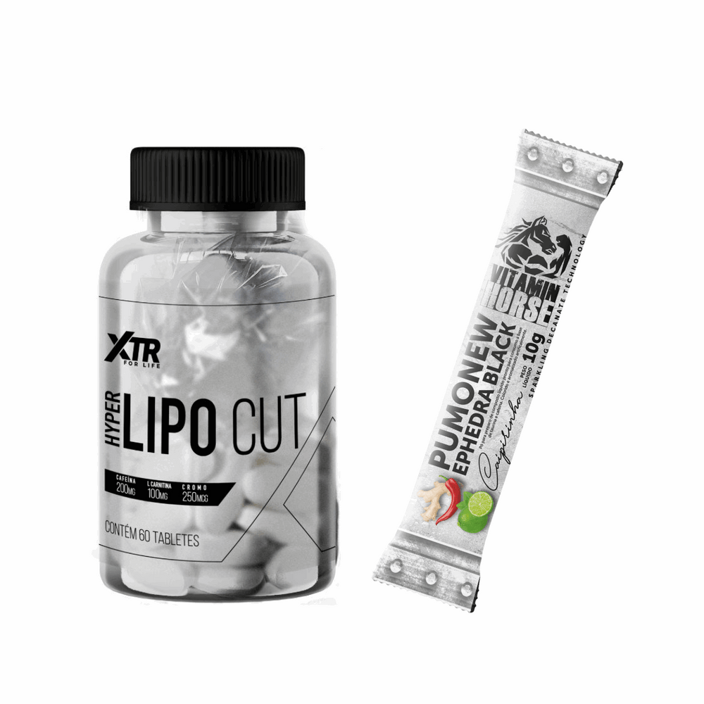 Hyper Lipo Cut XTR 60 Cápsulas Queima De Gordura - Trincou Supplements