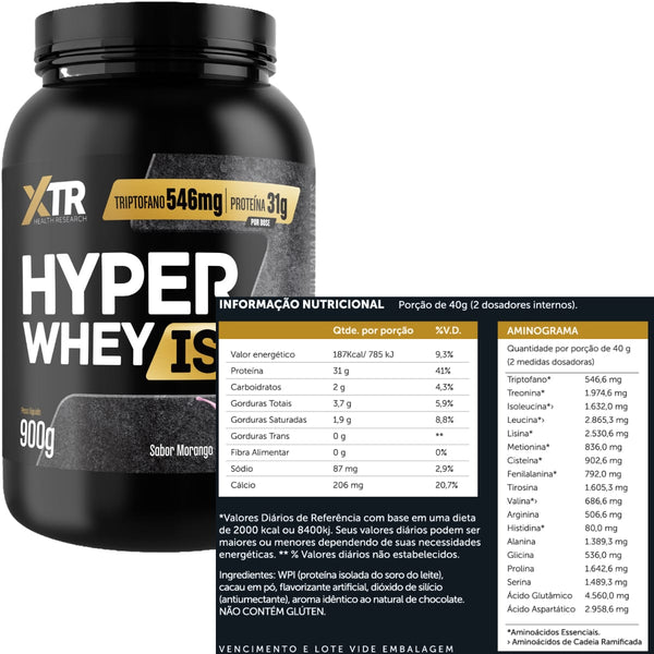 Hyper Whey Iso XTR - Trincou Supplements