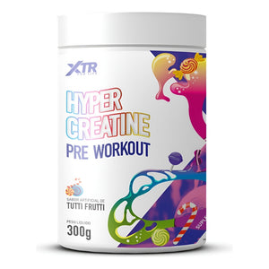 HYPER CREATINE: PRÉ-WORKOUT TUTTI FRUTTI MÁXIMA PERFORMANCE!