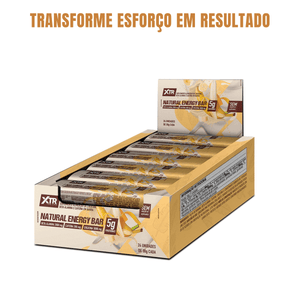 Lanche Proteico Natural - Caixa com 24 Unidades Energy Bar 30g – Creatina & Sem Açúcar - Trincou Supplements