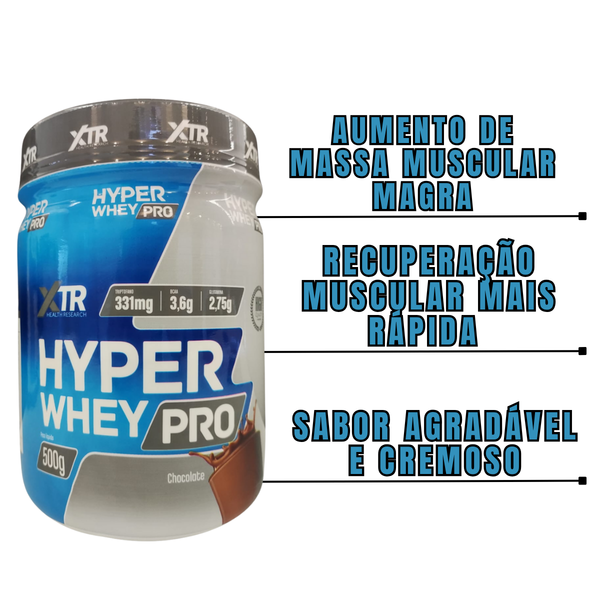 Whey Hyper Pro 500g Xtr Proteína Concentrada