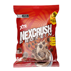 Cereal Proteico Nexcrush XTR 45g Chocolate Sem Glúten Snack Fitness