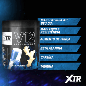 Pré treino - V12 Warkout 150g XTR - Trincou Supplements