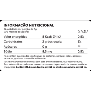 Pré treino - V12 Warkout 150g XTR - Trincou Supplements