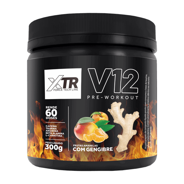 Pré treino - V12 Warkout 300g XTR - Trincou Supplements