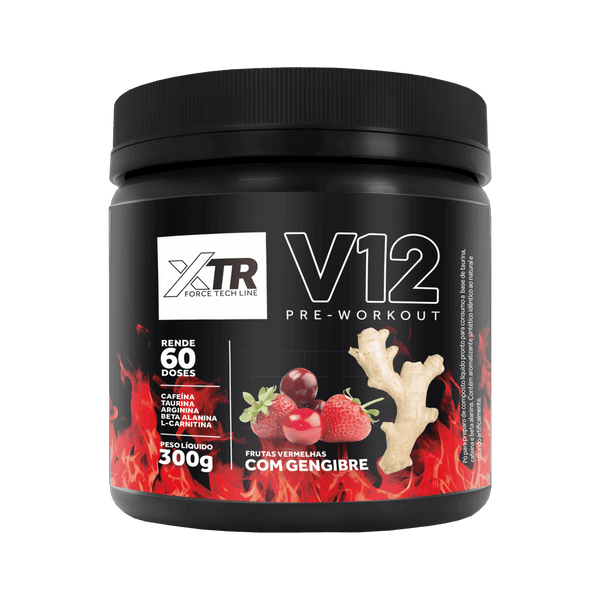 Pré treino - V12 Warkout 300g XTR - Trincou Supplements
